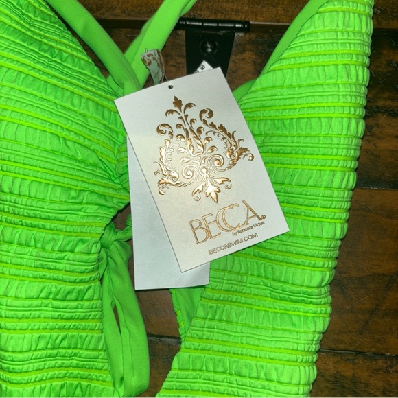 BECCA plunge swimsuit NWT - Picture 7 of 11